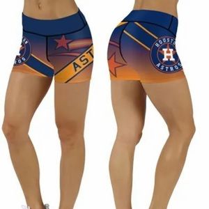 Houston Astros Women’s Stretchy Shorts Medium